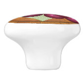 Druiven / Wijnladeknoppen Keramische Knop (Zijkant)