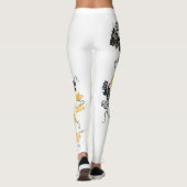 Druivenbladeren Leggings (Achterkant)