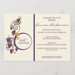 Druivenhondenbridal — Uitnodiging