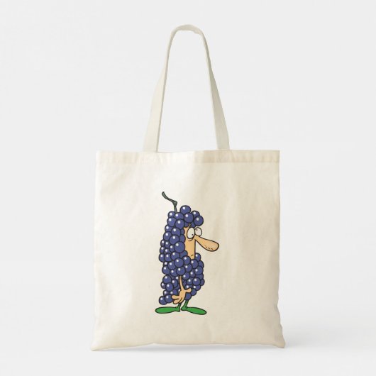 Druivenkostuum Tote Bag (Achterkant)
