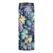 Druivenpatroon Monogram en Naam Thermosbeker (Achterkant)