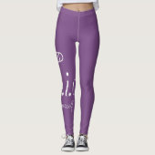 Druivensap Leggings (Voorkant)