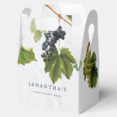 Druiventuin Grieks eiland Middellandse Zee Bedankdoosjes (Geopend)