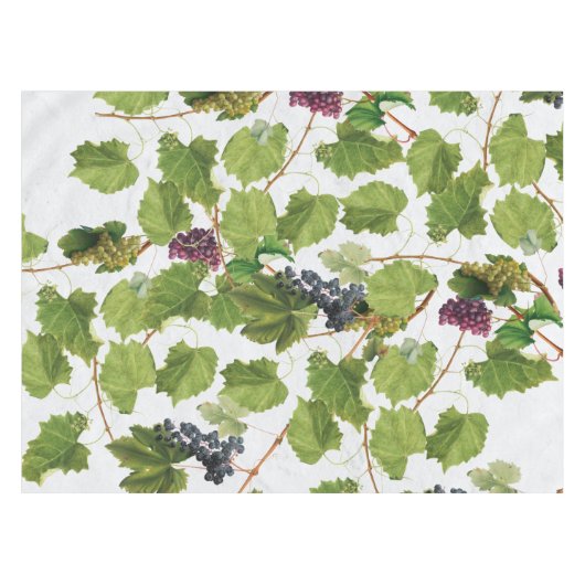 Druiventuin Grieks eiland Middellandse Zee Tafelkleed (Voorkant (Horizontaal))