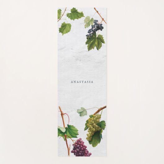 Druiventuin Grieks eiland Middellandse Zee Yogamat (Voorkant)