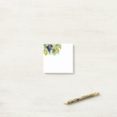 Druivenwijn Post-it® Notes (Op bureau)