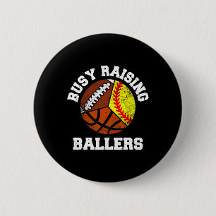 Druk bezig om Llers grappige zachte schets voetll Ronde Button 5,7 Cm