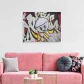 Druk je manieren uit... canvas afdruk (Insitu (Woonkamer))