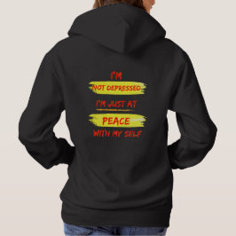 Druk jezelf uit hoodie