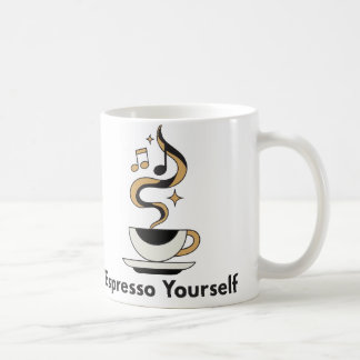 Druk jezelf uit koffiemok