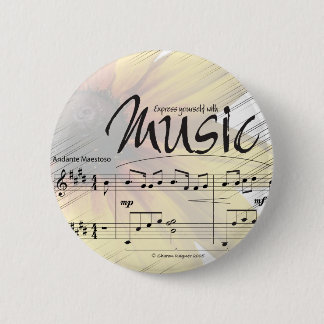 Druk jezelf uit met de Button Muziek