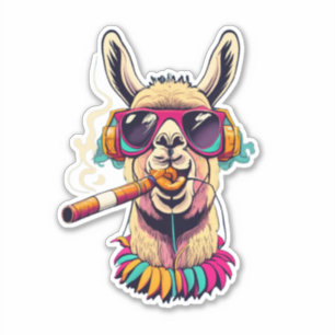 Druk jezelf uit met Llama Vinyl Stickers