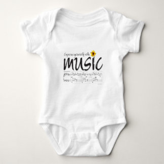 Druk jezelf uit met Music Baby Romper