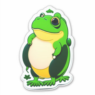 Druk jezelf uit met Stickers met een kikkerthema