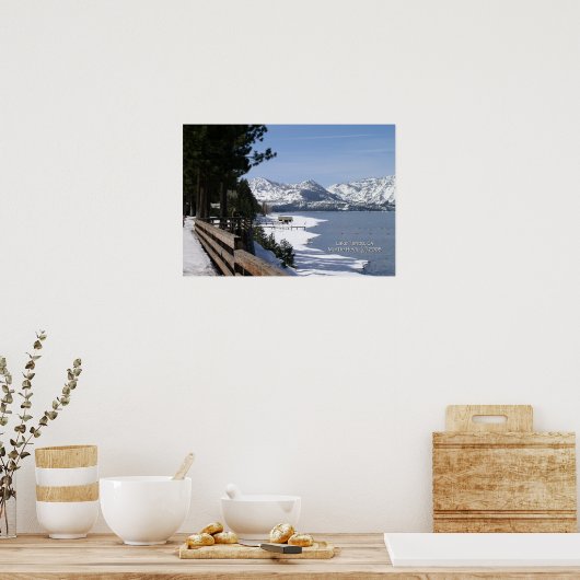 Druk lade van het meer - selecteer Uw Lijst Poster (Keuken)