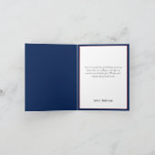 Druk maakt diamanten Afstuderen kaart (Binnen)