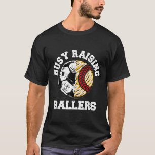 Druk met het opvoeden van kleinkinderen Funny Voet T-shirt