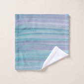 Druk op Abstracte Waterverf #4 Bad Handdoek (Wasdoekje)