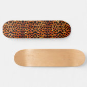  druk op de Cheetah Animal print Skateboard (Horizontaal)