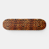  druk op de Cheetah Animal print Skateboard (Horizontaal)