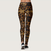  druk op de Giraffe Leggings (Achterkant)