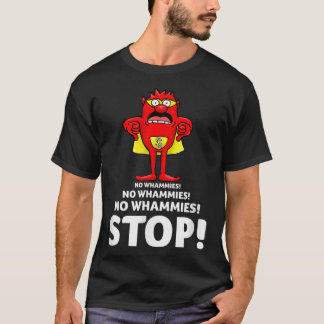 Druk op de knop No Whammies Stop T-shirt