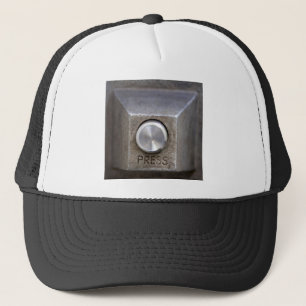 Druk op de knop trucker pet