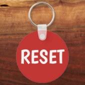 Druk op de Reset Knop Sleutelhanger (Voorkant)