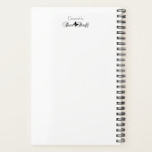 Druk op de Rock Climb Schrift Planner (Achterkant)