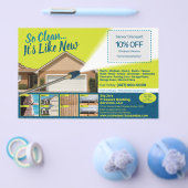 Druk op de Sjabloon Halfpaginablaire brochmachine Flyer (Enkel)