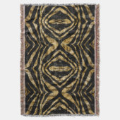  druk op de Zebra Deken (Voorkant Verticaal)