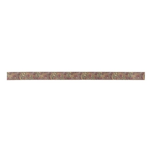 Druk op Leopard en Paisley Pattern Lint (Voorkant)