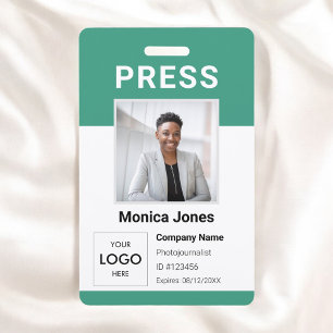Druk op Logo Photo Professional Badge