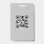 Druk op Pass Badge (Achterkant)