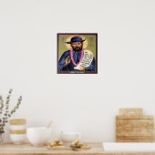 Druk op Saint Damien Poster (Keuken)