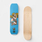 Druk op!!! skateboard (Voorkant)