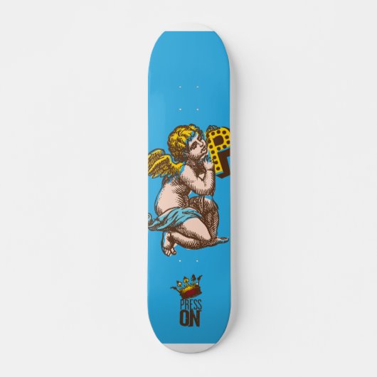 Druk op!!! skateboard (Voorkant)
