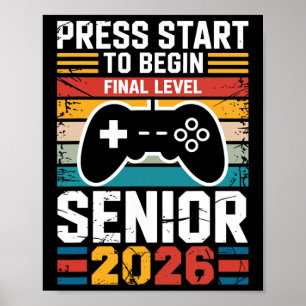 Druk op Start om het laatste level te beginnen Sen Poster