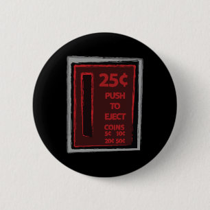 Druk op Uitwerpen Ronde Button 5,7 Cm