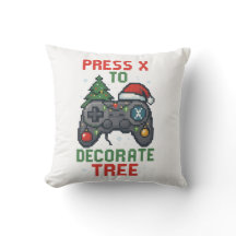 Druk op X om de Kerstboom te Versieren Gamer Kerst