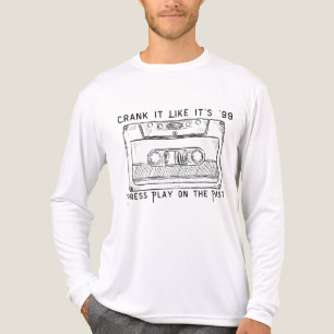 Druk Play op het Verleden – 90s Stereo Soul Retro  Tri-Blend Shirt