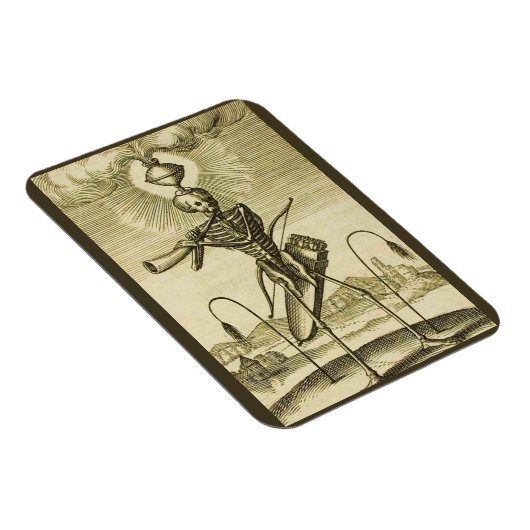 druk skelet magneet (Rechterzijde)