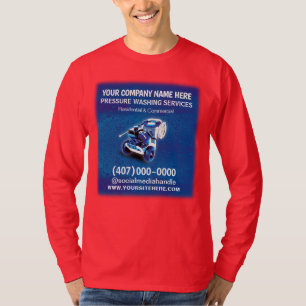 Druk (stroom) Sjabloon wassen en reinigen T-shirt