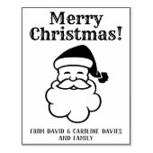 Druk uw eigen kerstkaarten af rubberstempel (Afrduk)