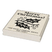 Druk uw eigen kerstkaarten af 	rubberstempel (Stempel)