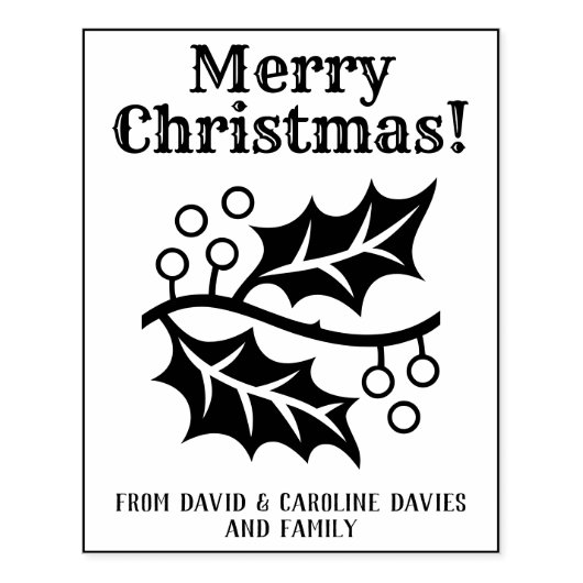 Druk uw eigen kerstkaarten af 	rubberstempel (Afrduk)