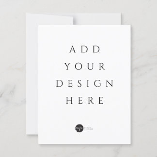 Druk uw kaart / uitnodiging af in elk formaat