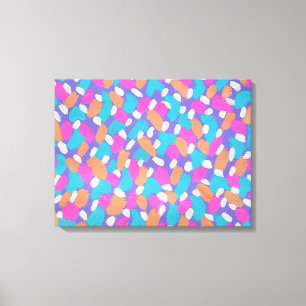 Druk van de Kunst van de Penseelstreken van de Canvas Afdruk
