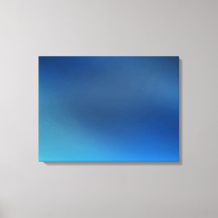 Druk van het Canvas van het kobalt de Turkooise Afdruk