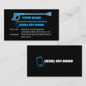 Druk wassen Visitekaartje (Voorkant / Achterkant)